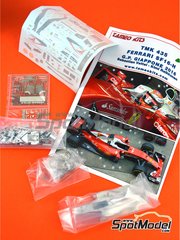 Tameo Kits TMK364: Car scale model kit 1/43 scale - McLaren Honda 